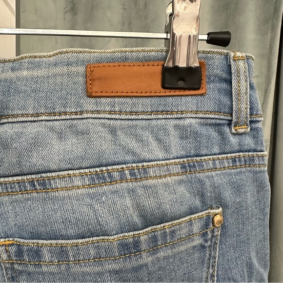 Mango London Skinny High Waist Jeans Light Blue Size EU 38 / US 6 - Picture 3 of 7